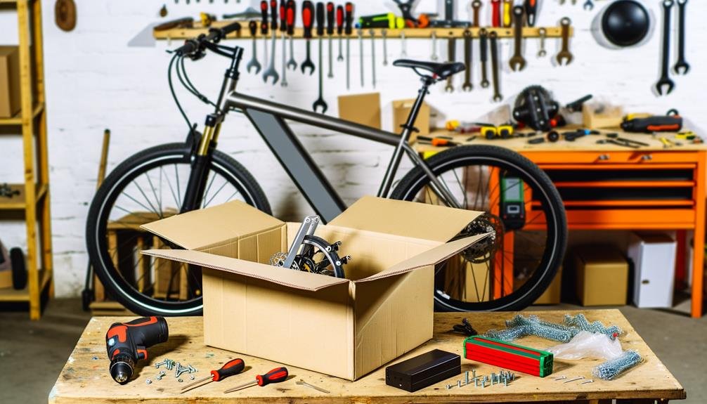 assembling an electric bicycle