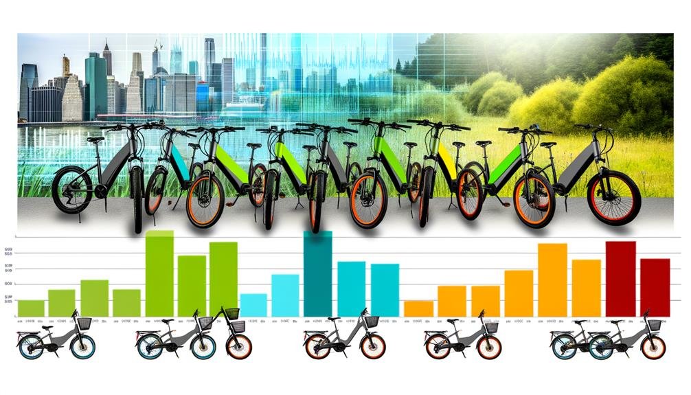 comparing prices of electric bikes