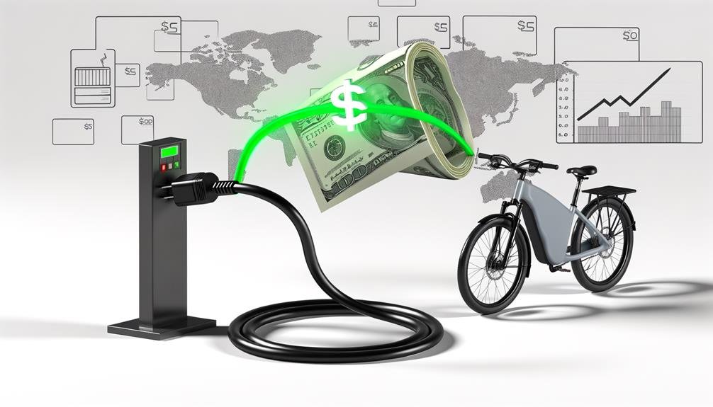financial impact of e bike charging