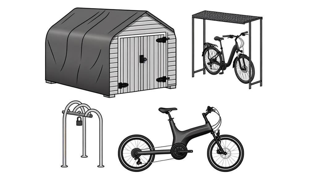 options for e bike storage