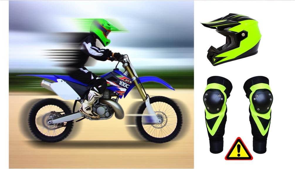 safety risks of 100cc dirt bikes