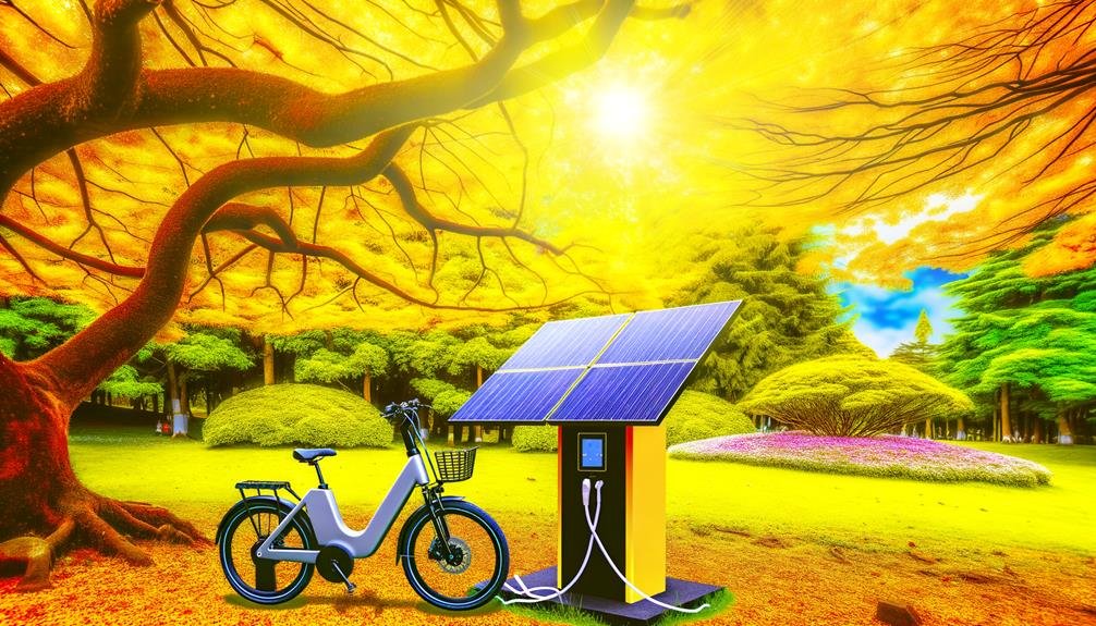 sustainable charging for e bikes