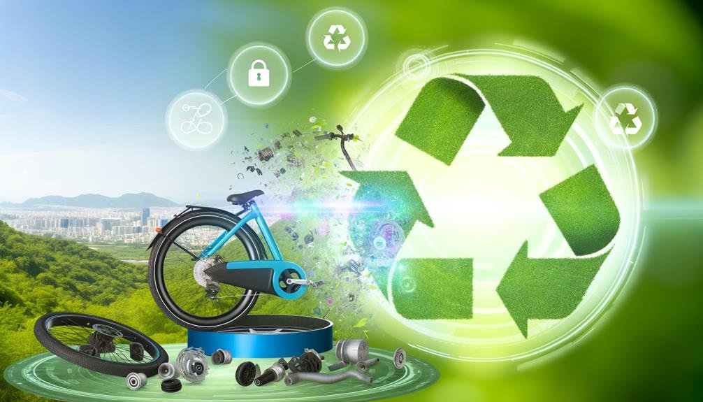 sustainable solutions for e bike recycling