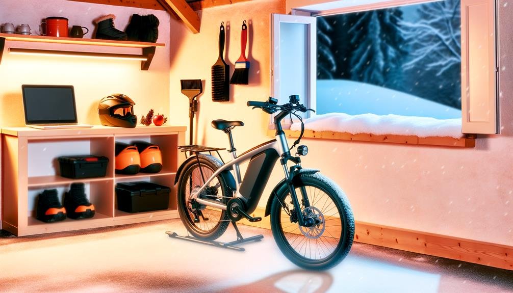 winter storage for e bikes