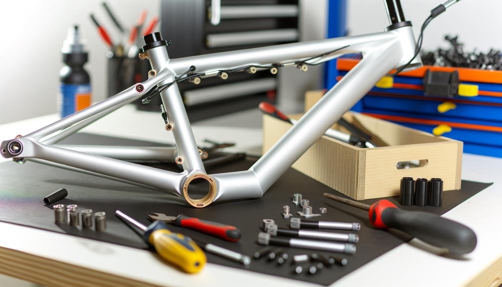 building a bicycle from scratch