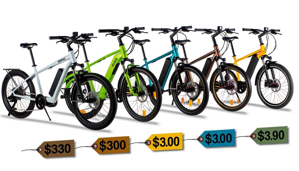 comparing e bike prices