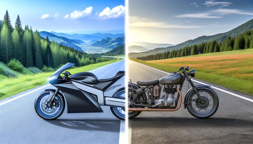 electric bike vs petrol
