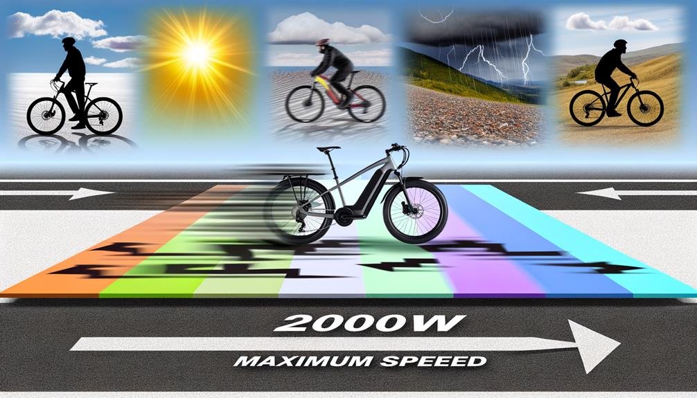 influential factors for ebike speed
