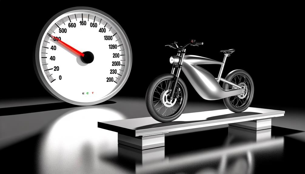 weight and e bike speed